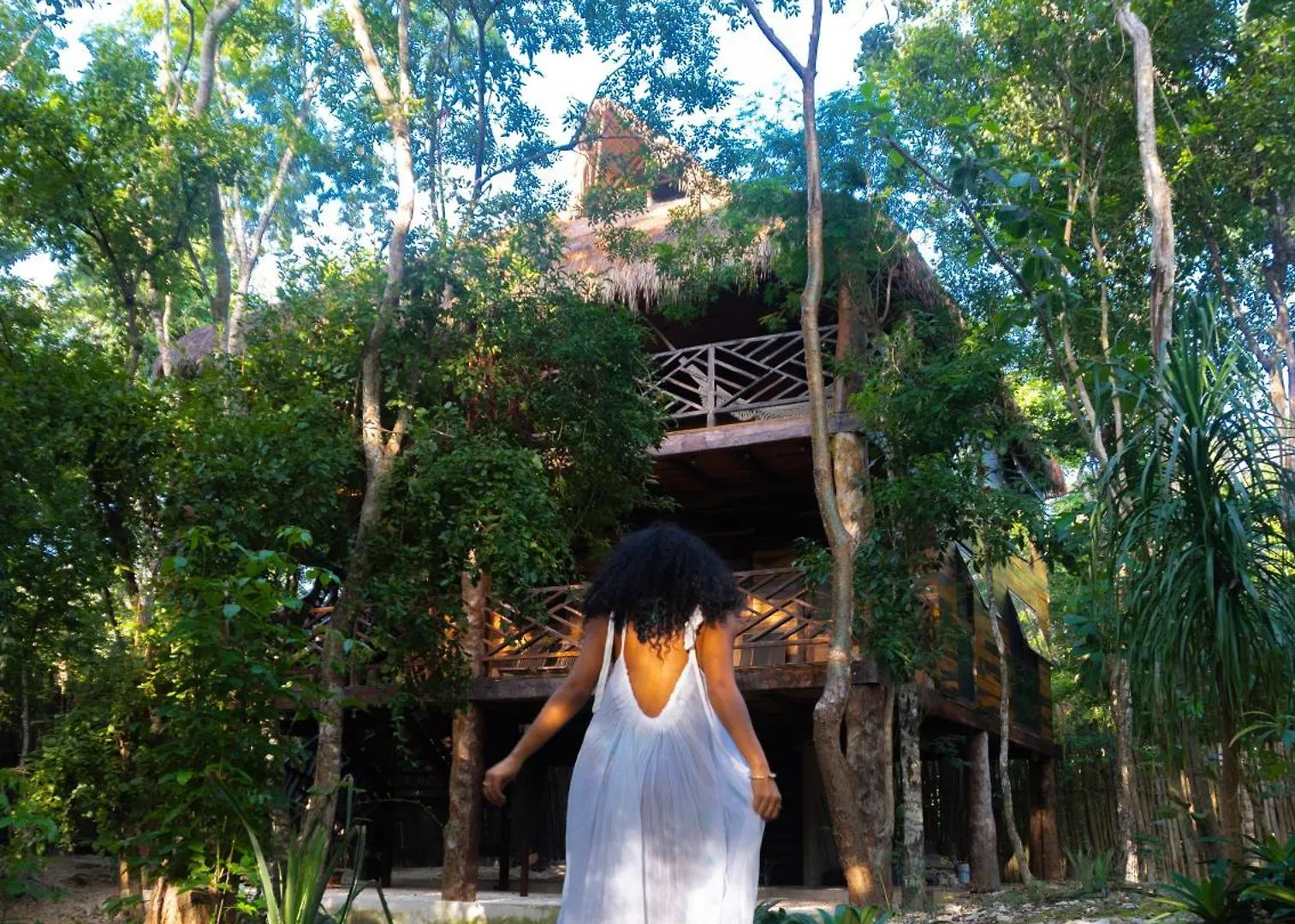 Campsite Treehouse Tulum H2Ojos Hotel